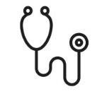 Icon of stethoscope
